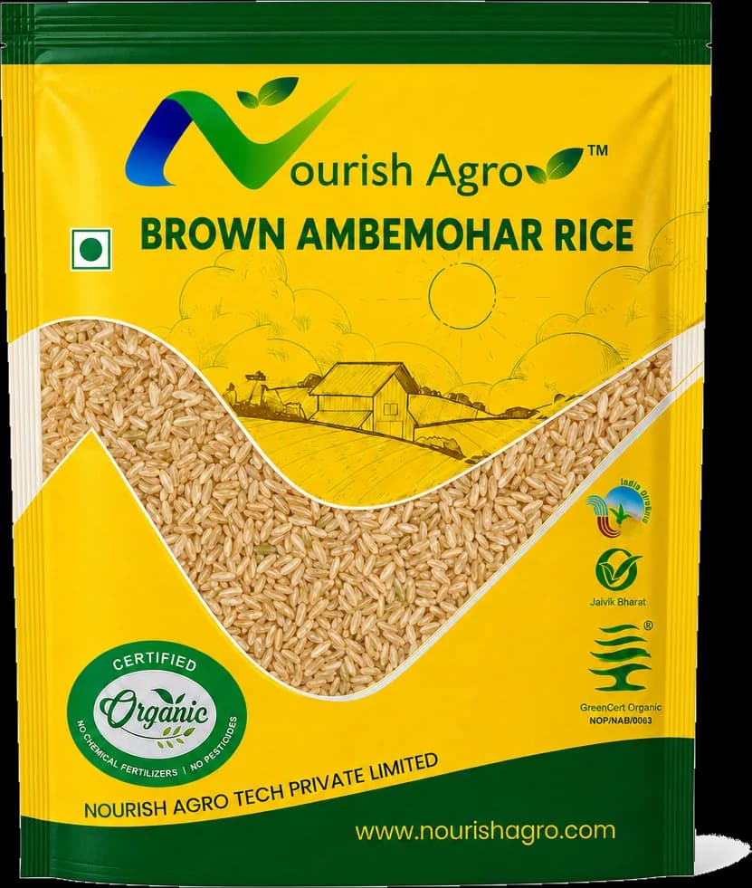 Brown Ambemohor Rice - pack