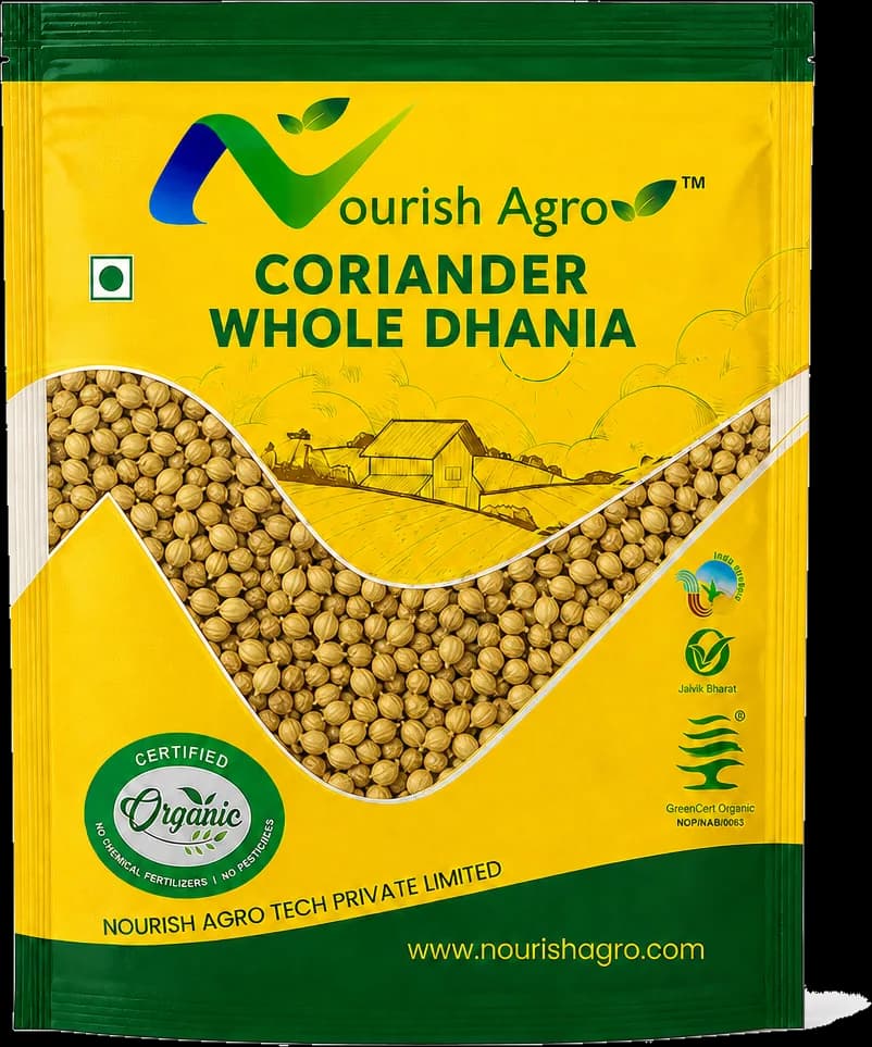 Coriander Whole (Dhania) - pack