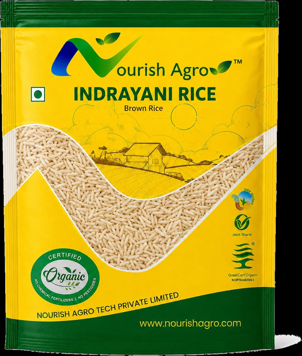 Brown Indrayani Rice - pack