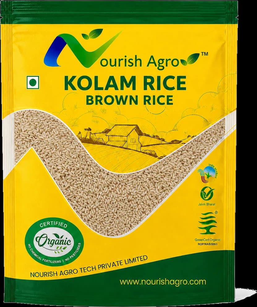 Brown Kolam Rice - pack
