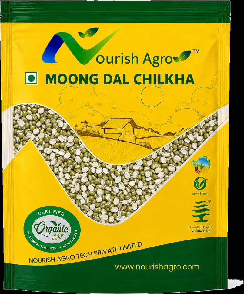 Moong Dal Chilka - pack