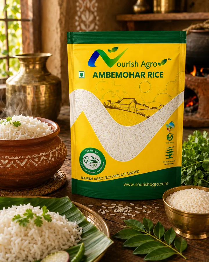 Ambemohor Rice - back of pack