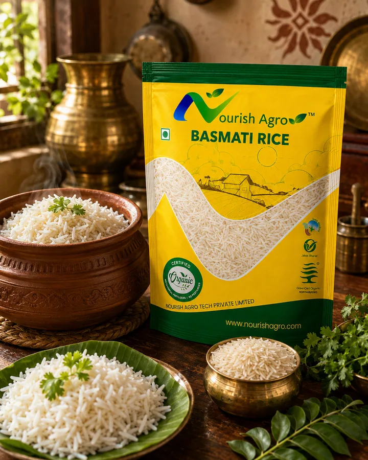 Basmati Rice - back of pack