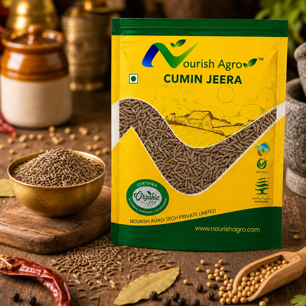 Cumin (Jeera) - organic spices & masalas from Nourish Agro
