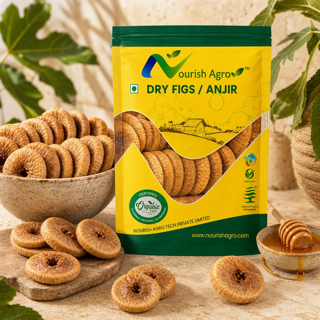 Dry Figs (Anjir) - organic dry fruits from Nourish Agro