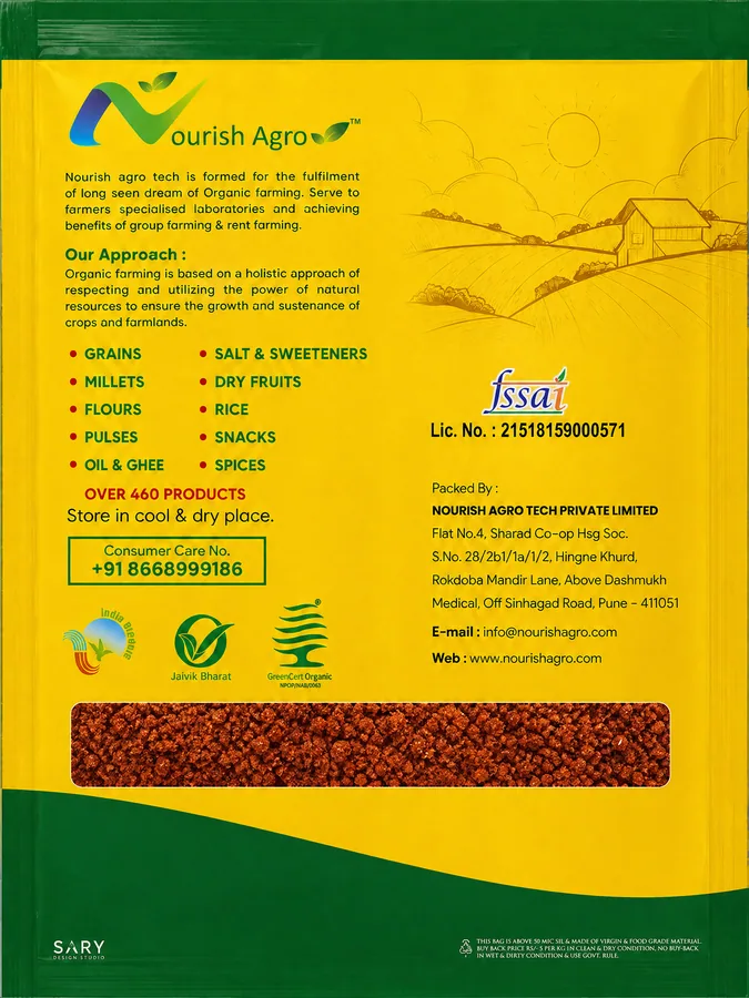 Kanda Lasun Masala - back of pack
