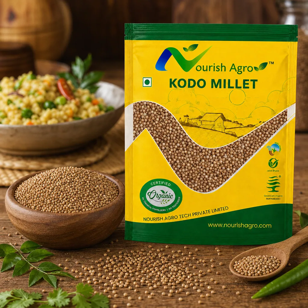 Kodo Millet - organic grains & millets from Nourish Agro