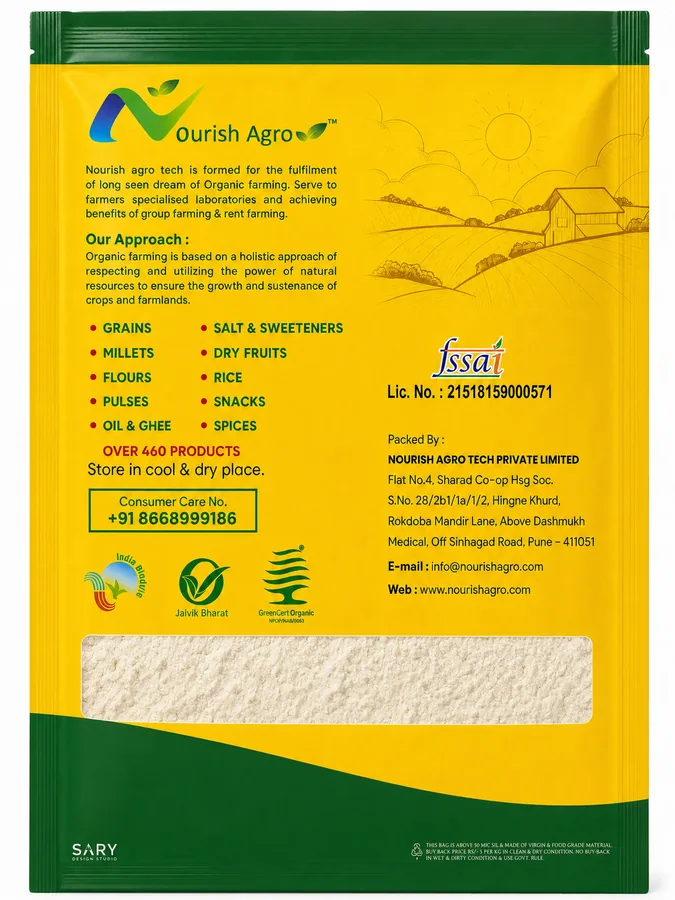 Lokwan Wheat Flour - back of pack