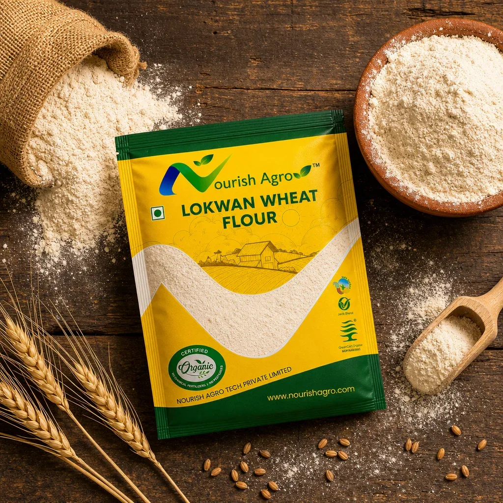 Lokwan Wheat Flour - organic flours from Nourish Agro