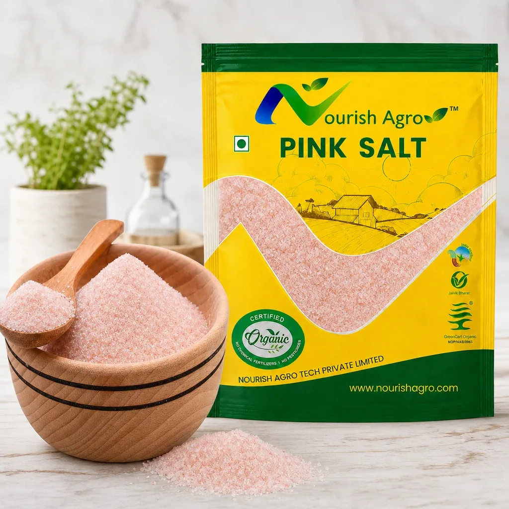Himalayan Pink Salt - organic salt & sweeteners from Nourish Agro