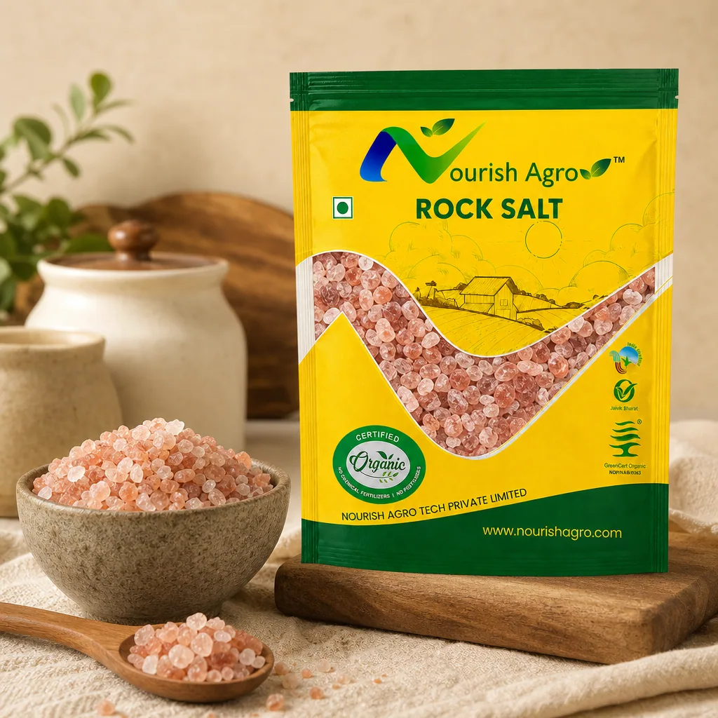 Rock Salt - organic salt & sweeteners from Nourish Agro