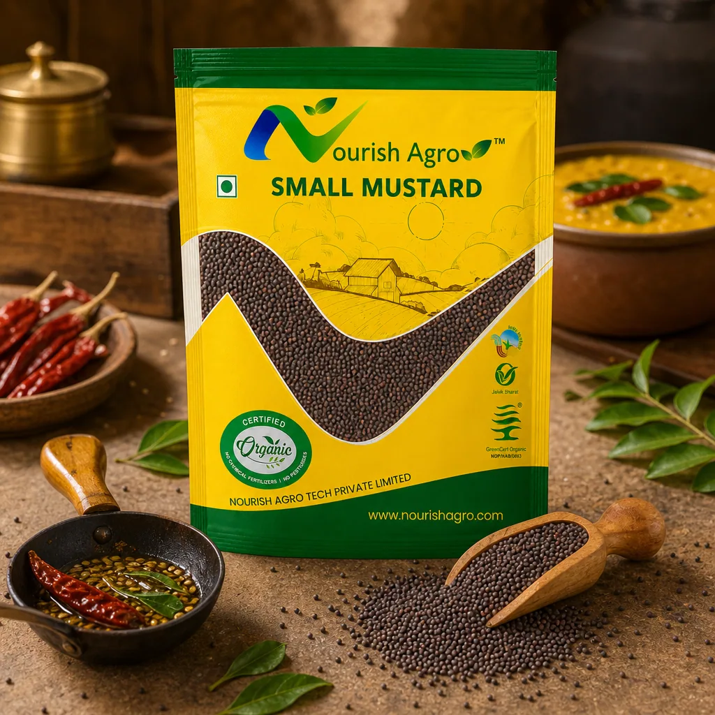 Small Mustard (Rai) - organic spices & masalas from Nourish Agro